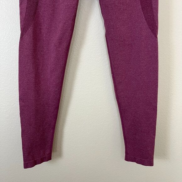 NVGTN Women Size L Rose Burgundy Contour Seamless Leggings Workout Gym Yoga - Picture 10 of 10